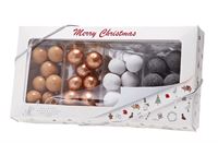 4 Jule Dragée i flot æske fra Aalborg Chokoladen 100 g 